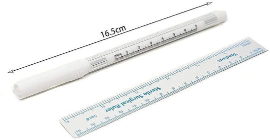 Eyebrow Makeup Pen Transparent 12 Pieces