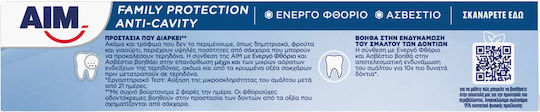 AIM Family Protection Toothpaste for Cavity Protection 75ml