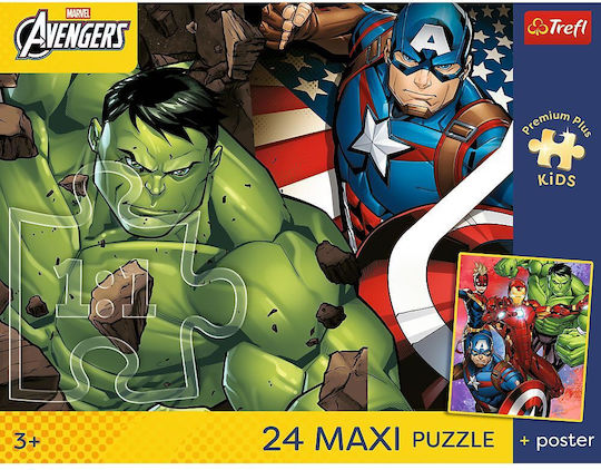 Kids Puzzle Maxi Premium 24pcs Trefl