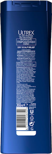 Ultrex Delicate Touch Shampoos Gegen Schuppen & Trockene Kopfhaut für Alle Haartypen 360ml