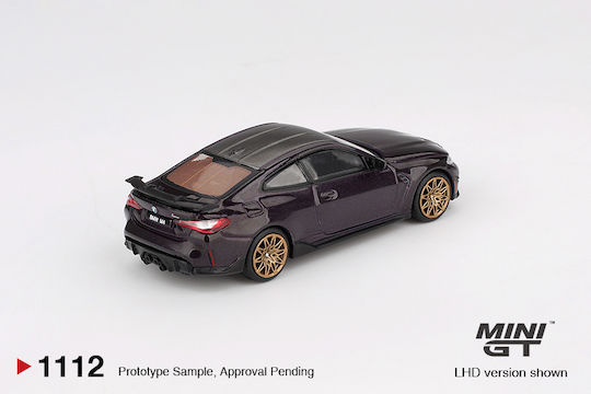 Model Mașină BMW M4 G82 Performance Daytona Violet 2021 Scara 1:64 Mini GT MGT01112-L