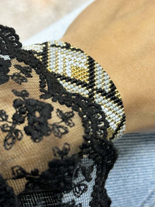 Ezera Damen Armband Kette aus Stahl Vergoldet 15cm