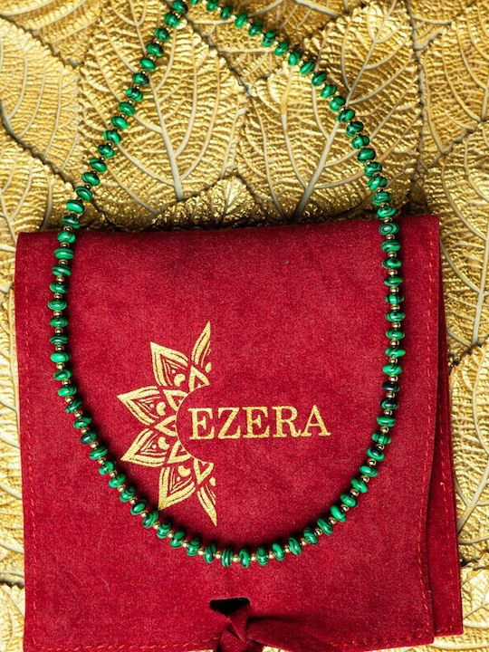 Ezera Choker Placat Cu Aur