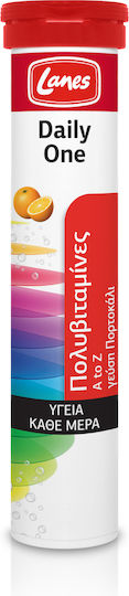 Lanes Daily One Multivitamin for Energy Orange 20 eff. tabs