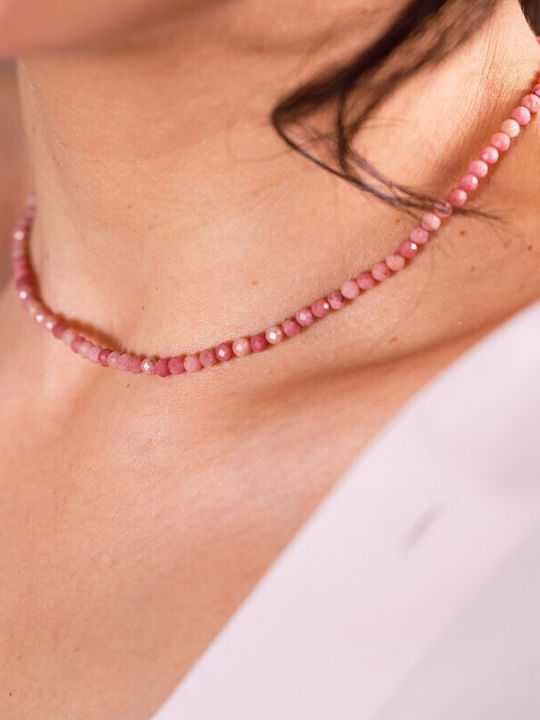Ezera Choker Placat Cu Aur