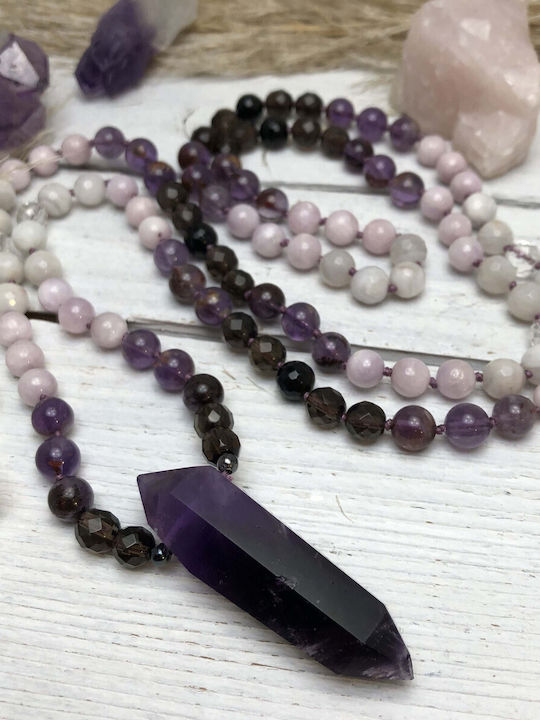 Ezera Colier Dublu Ochi Protector Violet