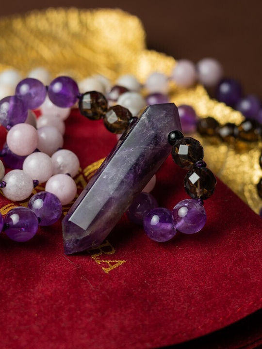 Ezera Colier Dublu Ochi Protector Violet