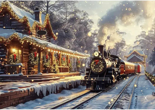 Us Collection Puzzle de Crăciun 2D 1000 piese