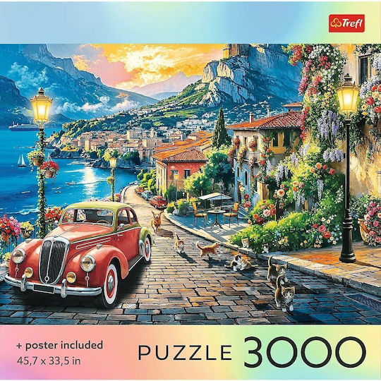 Us Collection Italian Town Puzzle 2D 3000 Piese