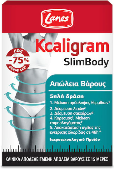 Lanes Kcaligram SlimBody Supplement for Weight Loss 60 Capsules