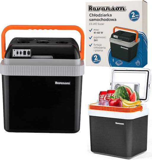 Ravanson Tragbarer Kühlschrank 24lt 12V / 230V
