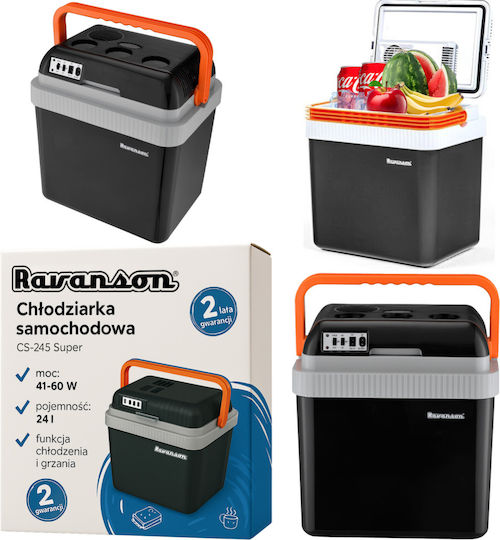 Ravanson Tragbarer Kühlschrank 24lt 12V / 230V
