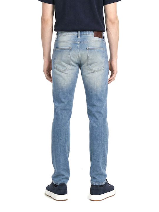 Gabba REY K4424 Ανδρικό Παντελόνι Τζιν Ελαστικό Slim Fit Tapered Μπλε Gabba REY K4424 Ανδρικό Παντελόνι Τζιν Ελαστικό Slim Fit Tapered Μπλε