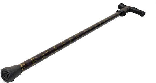 Baston din lemn cu mâner din plastic înălțime 89 cm suport sigur