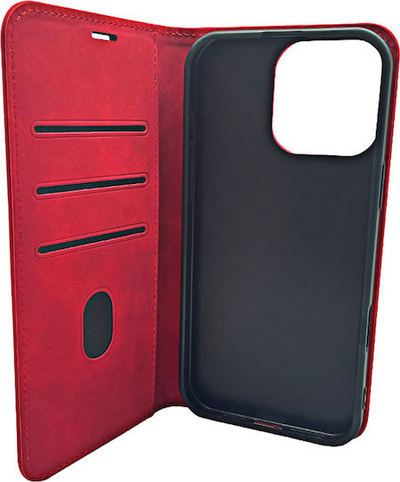 TelForceOne Synthetic Leather Red Back Cover (Google Pixel 11)