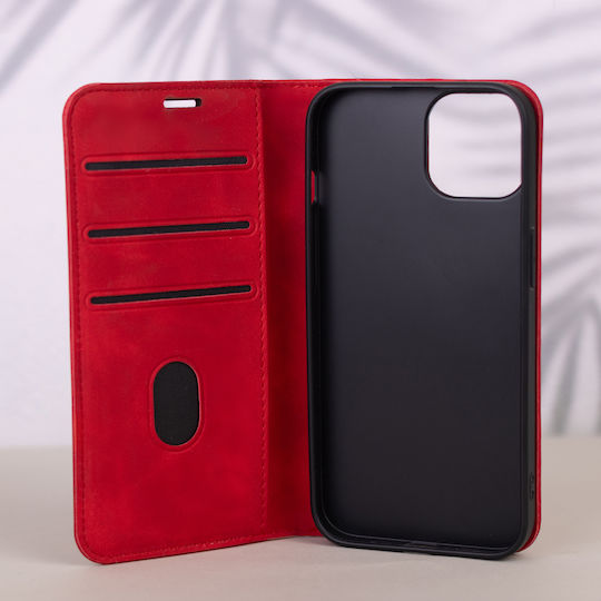 TelForceOne Synthetic Leather Red Back Cover (Google Pixel 11)