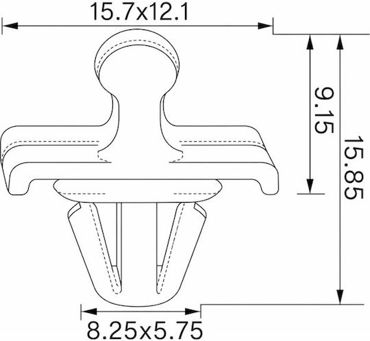 Epcrc985 Mounting Clips 10 Pcs