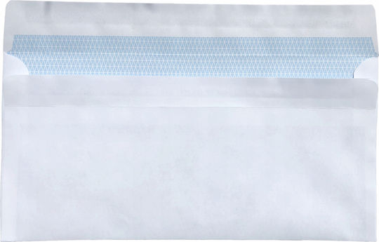 D'laros Set Mailing Envelopes A4 With Peel And Seal 100 Pieces White
