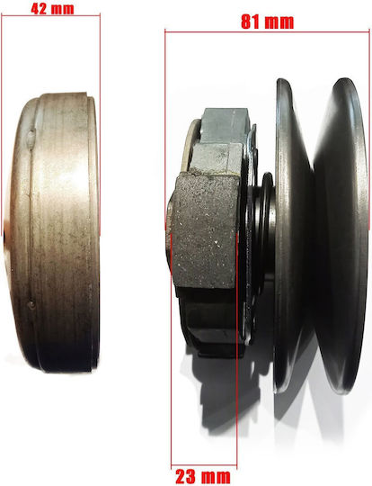 Комплект Ремък За Вариатор На Съединител 743 Скутер 4т Gy6 125 150 Barton Romet Junak