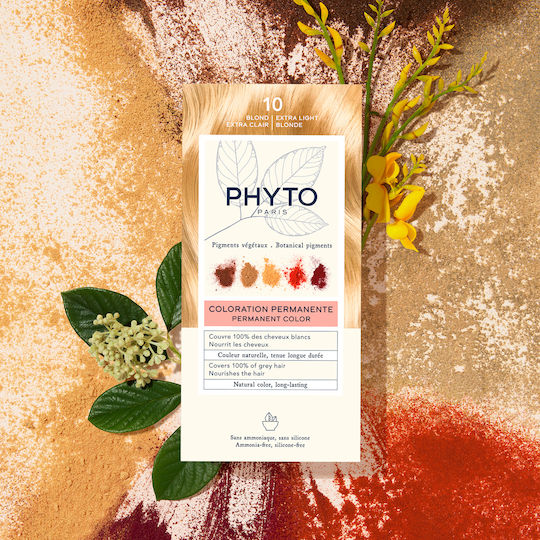 Phyto Phytocolor Hair Dye No Ammonia 10 Light Platinum Blonde 50ml