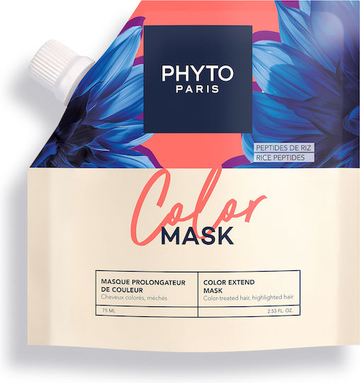 Phyto Μάσκα Μαλλιών για Διατήρηση Χρώματος με Πεπτίδια 75ml