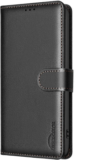 Xiaomi 17t Pro 5g Binfen Case Color Bf32 Flip Wallet Synthetic Leather Pu Tpu Black Rfid Wallet Stand