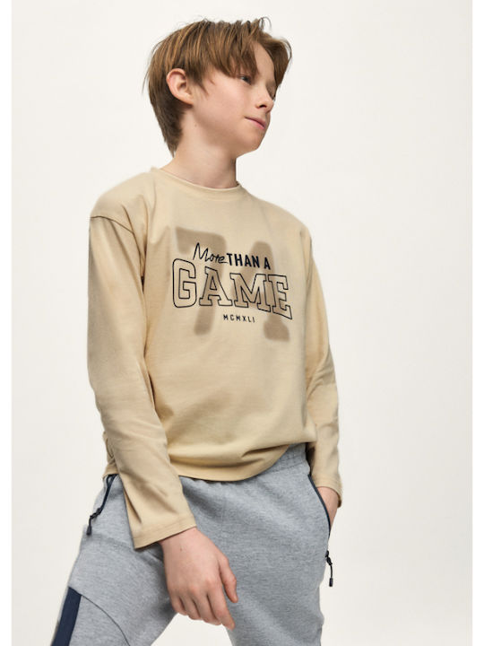 Mayoral Kids T-shirt Ecru