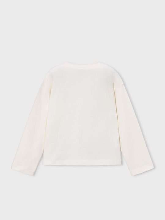 Mayoral Tricou pentru copii Ecru