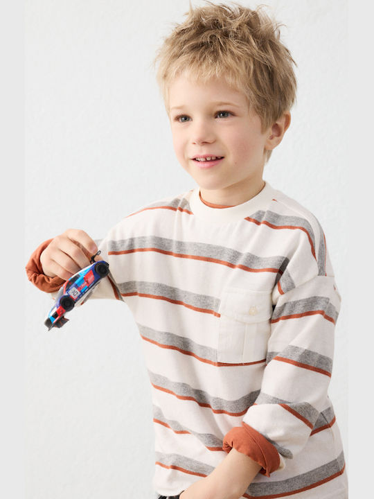 Kinderoberteil Langärmelig Cremfarben Keram