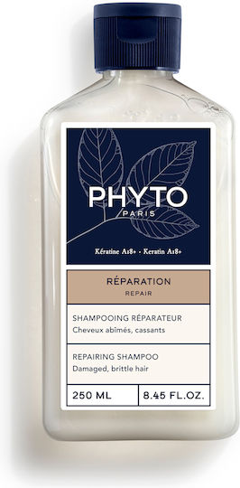 Phyto Repairing Shampoos Reconstruction/Nourishment & Shine for Fragile, Αντι-Θραύση Hair 250ml