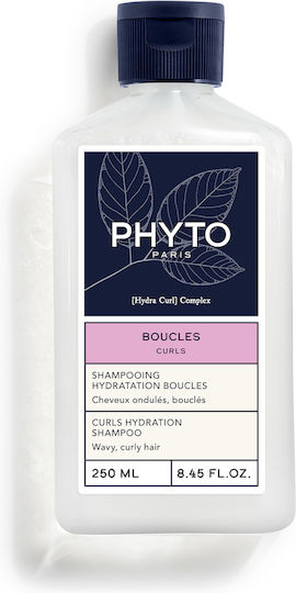 Phyto Curls Σαμπουάν Αναδόμησης/Θρέψης & Ενυδάτωσης για Σγουρά Μαλλιά 250ml