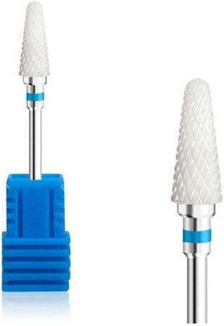 Keramik Nagelfräser-Bits Blau