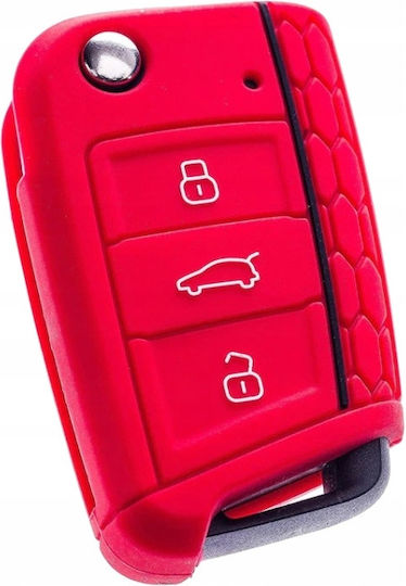 Silicone Case Cover Vw Skoda Seat Key Fob