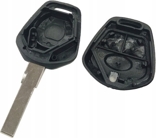 Techstar Husa Pentru Chei Auto Cu 3 Butoane Compatibil Porsche 911 996 Boxster S 986 1998–2004 Lama Hu66 – Aftermarket