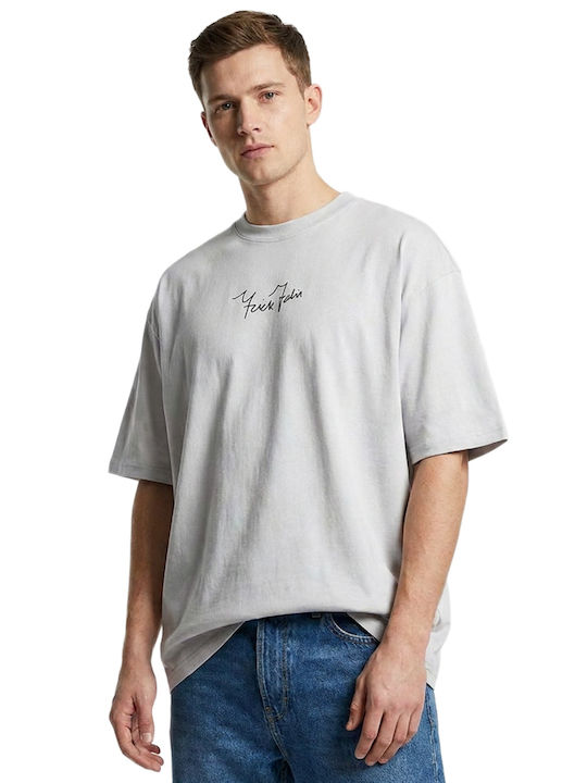 Sportliches Kurzarm T-Shirt Grau
