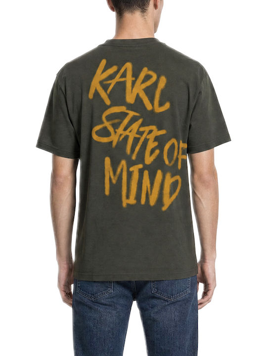 Karl Lagerfeld T-shirt Kaki