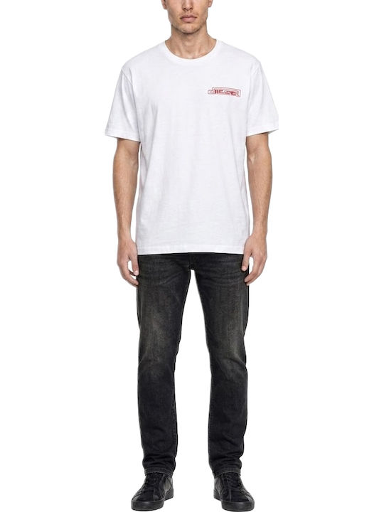 T-shirt Κοκκινο- Λευκο