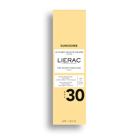 Lierac Sunissime The Velvety Sun Sonnencreme Lotion Gesicht SPF30 40ml