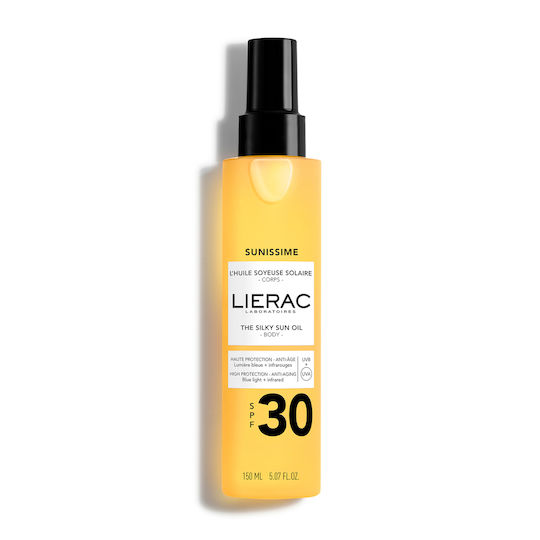 Lierac Sunissime The Silky Sun Sonnenschutzöl für den Körper SPF30 150ml