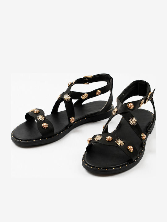 Women's Flat Sandals Black