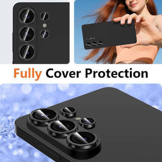 Lens Protector Camera Protection Tempered Glass Black for Samsung Galaxy S26 Ultra