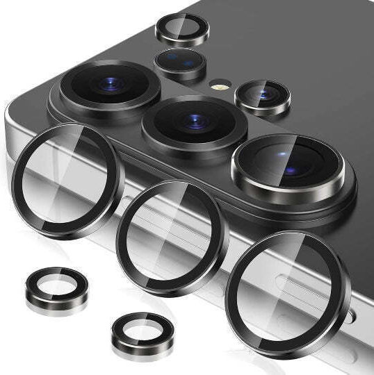 Lens Protector Camera Protection Tempered Glass Black for Samsung Galaxy S26 Ultra
