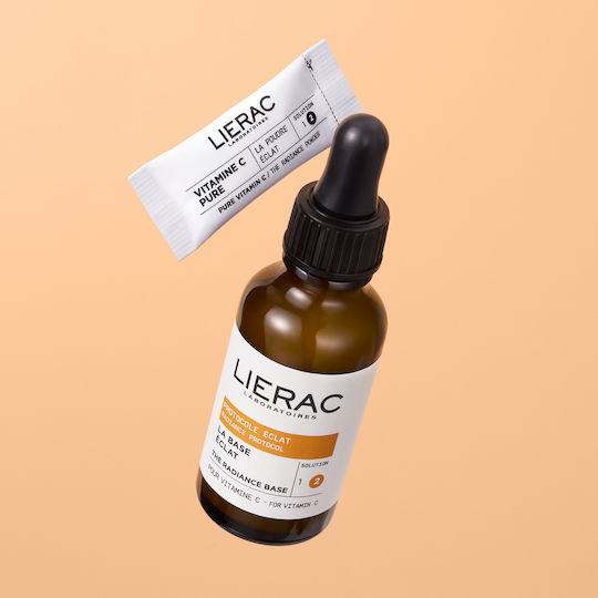 Lierac Radiance Protocol Anti-aging Face Serum with Vitamin C & Panthenol for Brightening 30ml