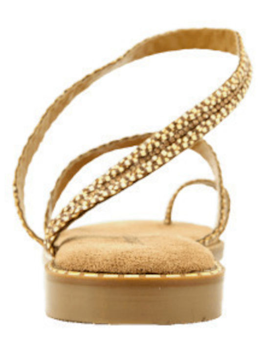 Women's Flat Sandals Tabac Brown