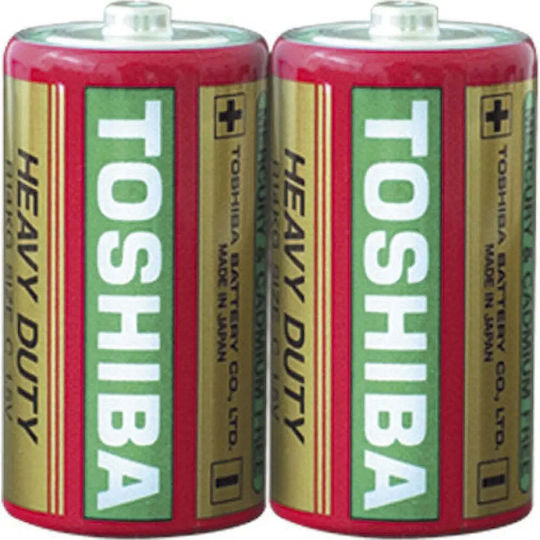 Toshiba Алкални Батерии C 1.5V 2 Броя