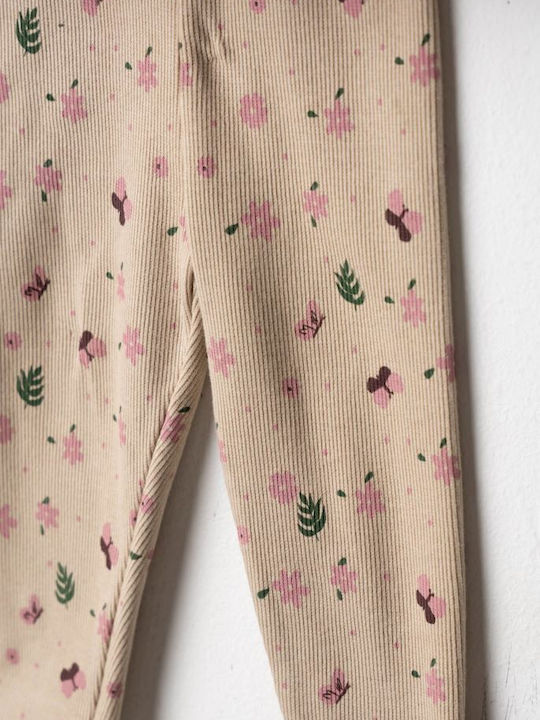 Kids Set with Leggings Winter 2 Pieces Pink