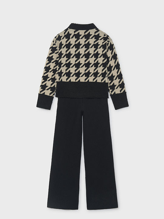 Mayoral Kids Set with Pants Winter 2 Pieces Black