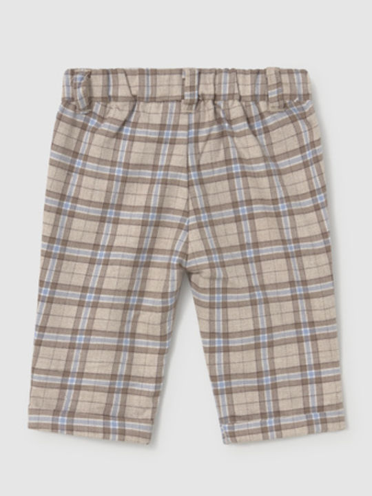 Set Pentru Copii cu Pantaloni și Haină de Vară 2 Bucăți Maro Cămașă