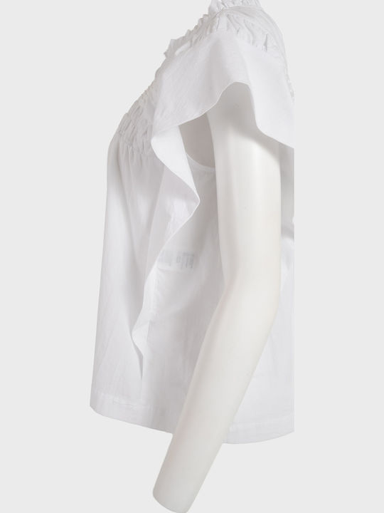 Women's Oversized White T-shirt