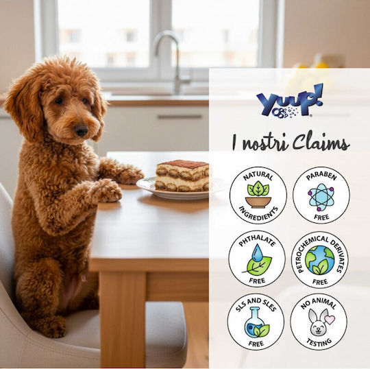 Yuup Set Șampoane și Parfumuri Pentru Câini și Pisici Tiramisù Delicios Parfum